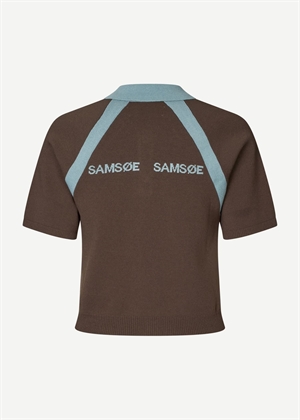 Sasimona polo bluse Mulch Samsøe